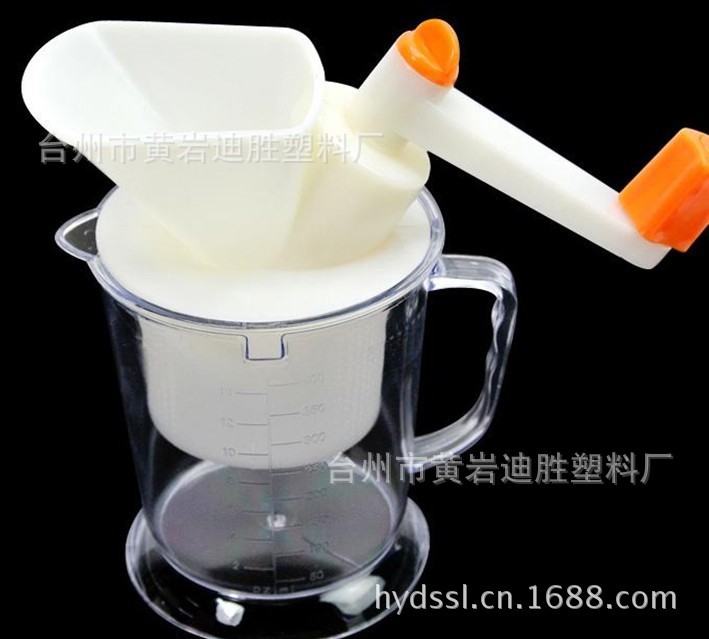 迷你小型手摇水果榨汁器 手动豆浆机/榨汁机/豆浆器手磨豆浆机