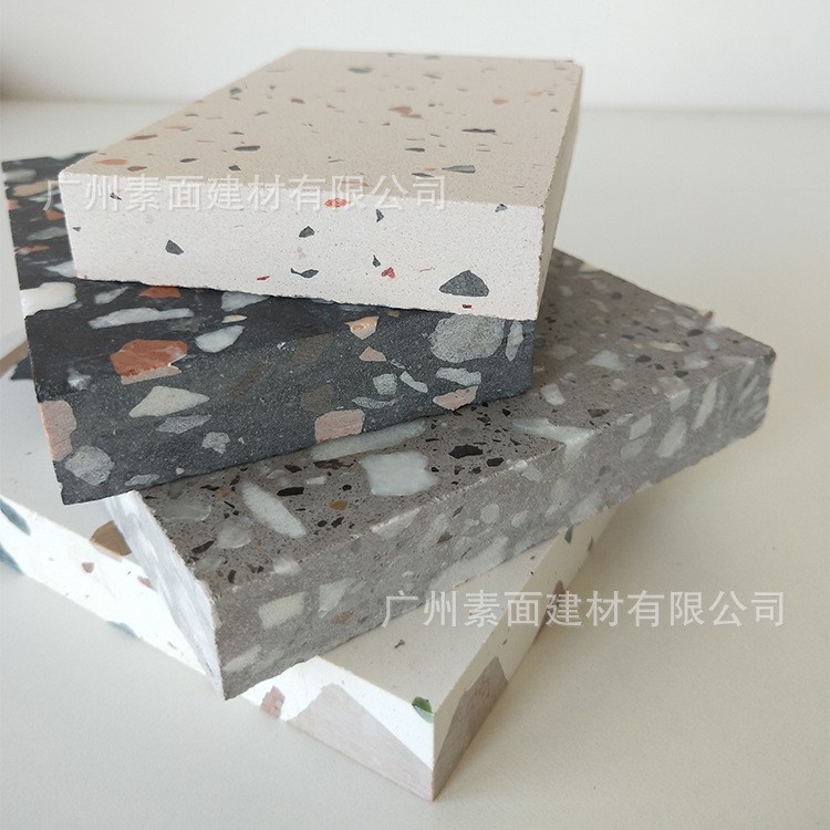 樣板預(yù)制無機(jī)水磨石 荒料大板人造石 水磨石地面磚