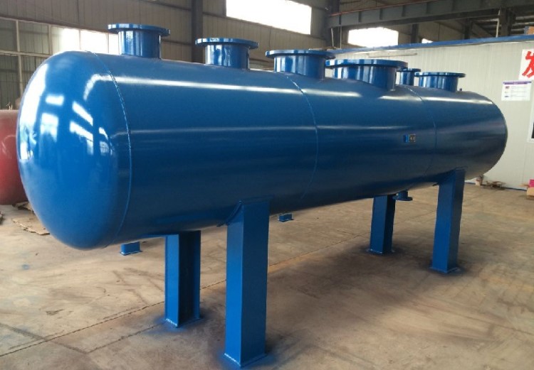 厂家直销地热集分水器分气缸集水器地暖地热集分水器