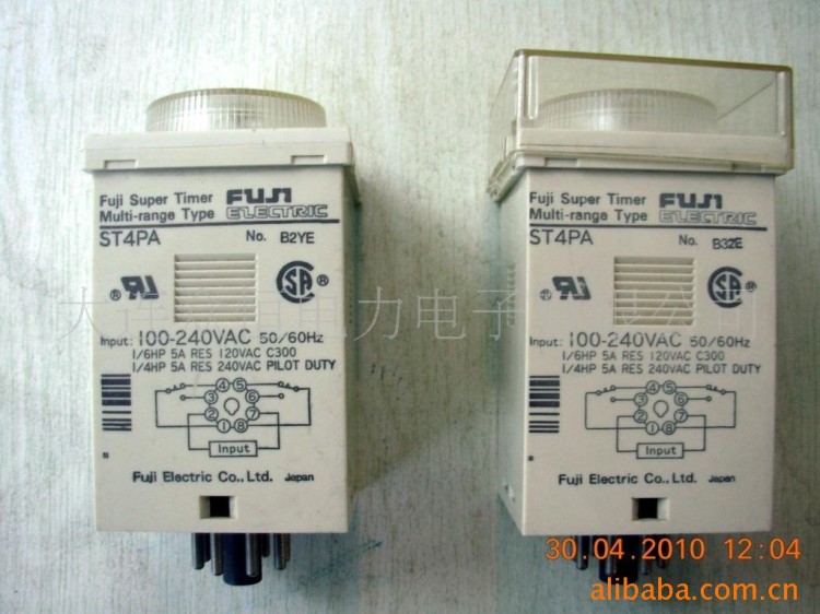全新原裝富士時(shí)間繼電器ST4PA