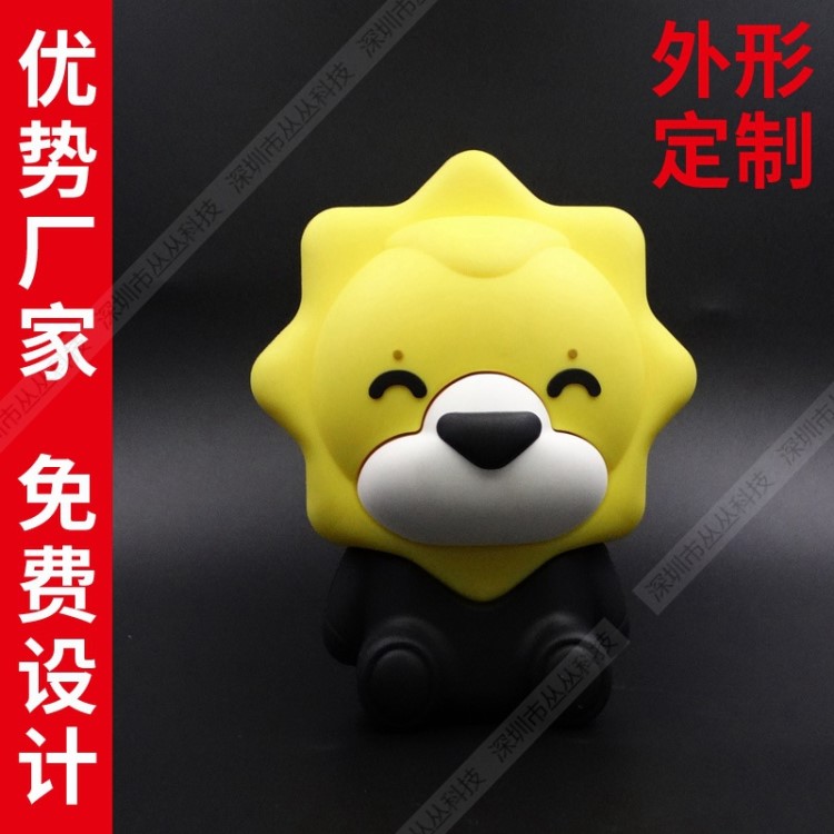 便攜藍牙音箱定做迷你可愛卡通公仔模型pvc軟膠訂制高保真音響