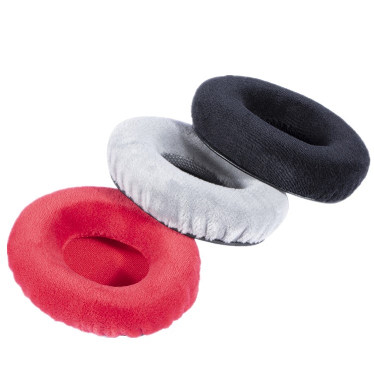 樂動小饅頭耳機套 彩色絨布形海綿耳機套 橢圓高周波熱壓小耳機套