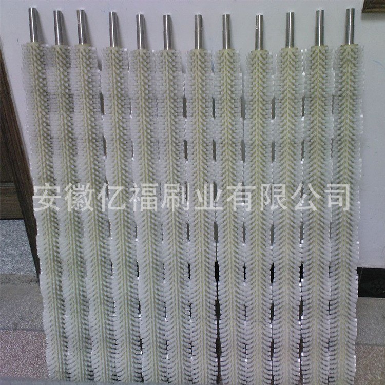 毛刷廠定做工業毛刷輥 植毛加工辣椒水果蔬菜清洗機食品刷