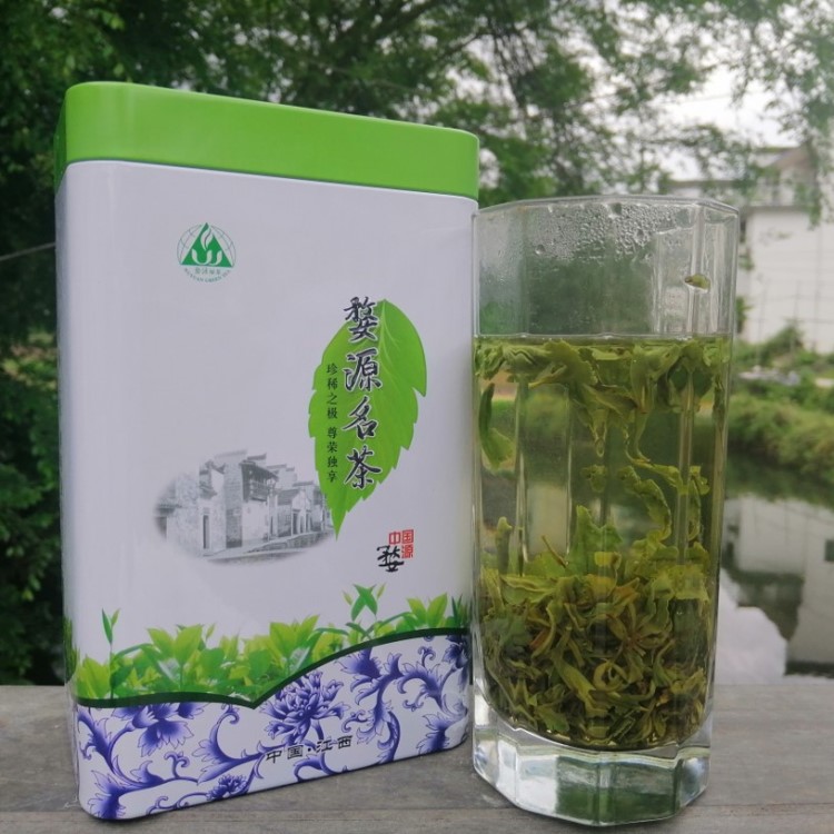 2019新茶廠家直銷婺源綠茶 茗眉仙枝茶葉野茶 高山云霧手工茶100g