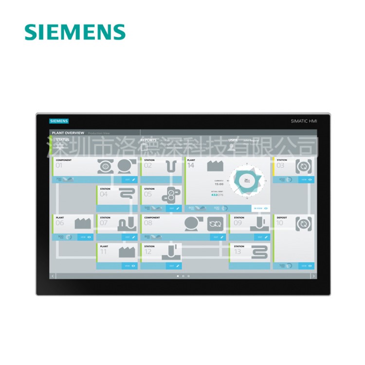 德國(guó)西門子人機(jī)界面SIMATIC IPC477E觸摸式嵌入式工控電腦一體機(jī)