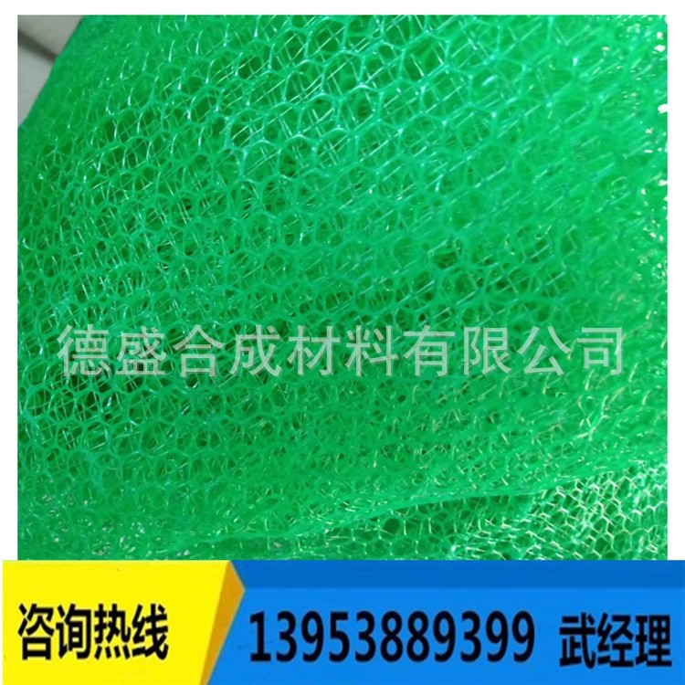 青島三維植被網廠家 三維土工網墊聯系 邊坡防護土工網土工網廠家