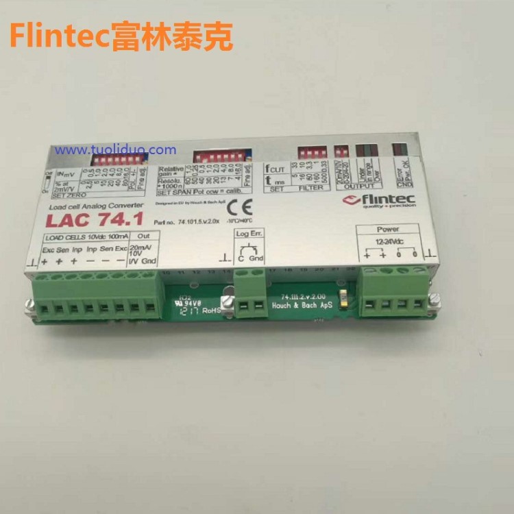 FLINTEC原裝富林泰克LAC 74.1變送器，LAC74.1重量變送器