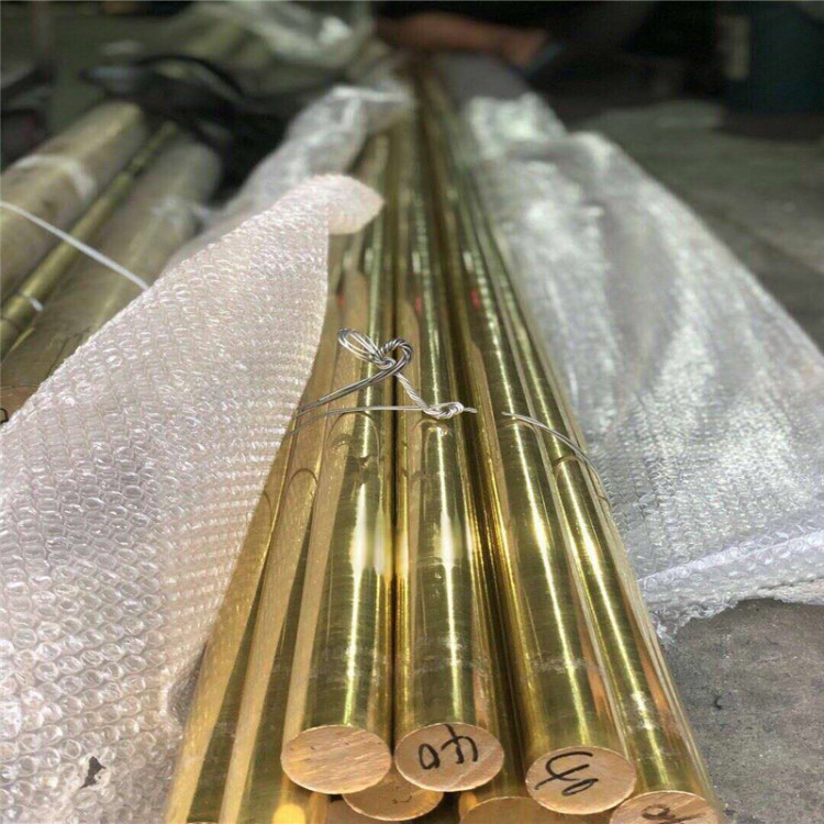 上海易車削高力黃銅棒40 50mm熱處理銅棒-QAL9-4鋁青銅棒激光切圓
