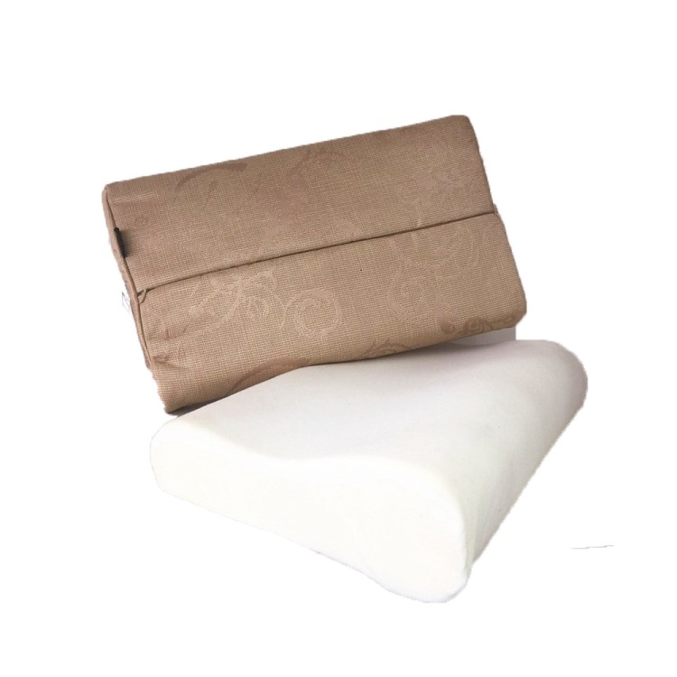 夏季慢回弹记忆棉枕头冰麻凉席枕套成人颈椎枕保健枕芯颈枕