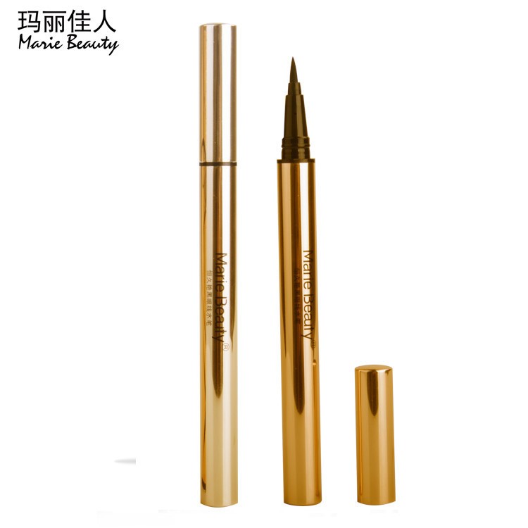 瑪麗佳人恒久艷黑眼線液體眼線筆硬頭批發(fā)不暈染