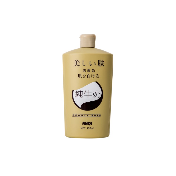院線牛奶洗面奶男女亮白補(bǔ)水保濕大瓶裝洗面奶潔面乳450ml