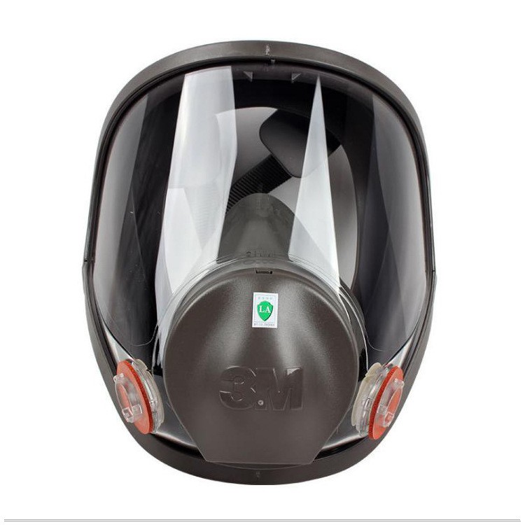 3M6800大視野防毒面具自吸過濾式防毒全面具