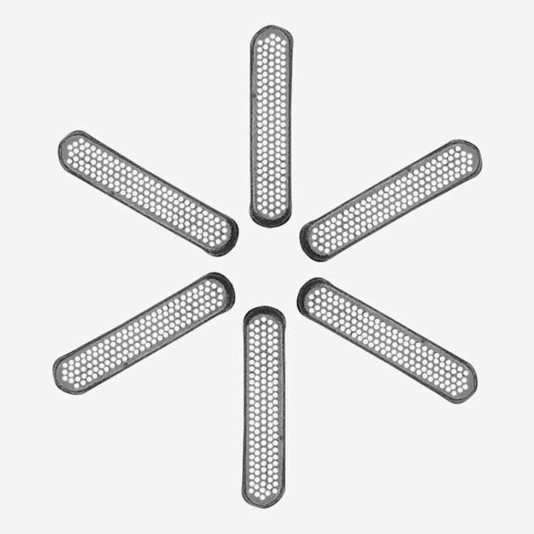 供應(yīng)生產(chǎn)手機(jī)聽筒網(wǎng) 蘋果全系列鋼化膜防塵網(wǎng)金屬?zèng)_壓