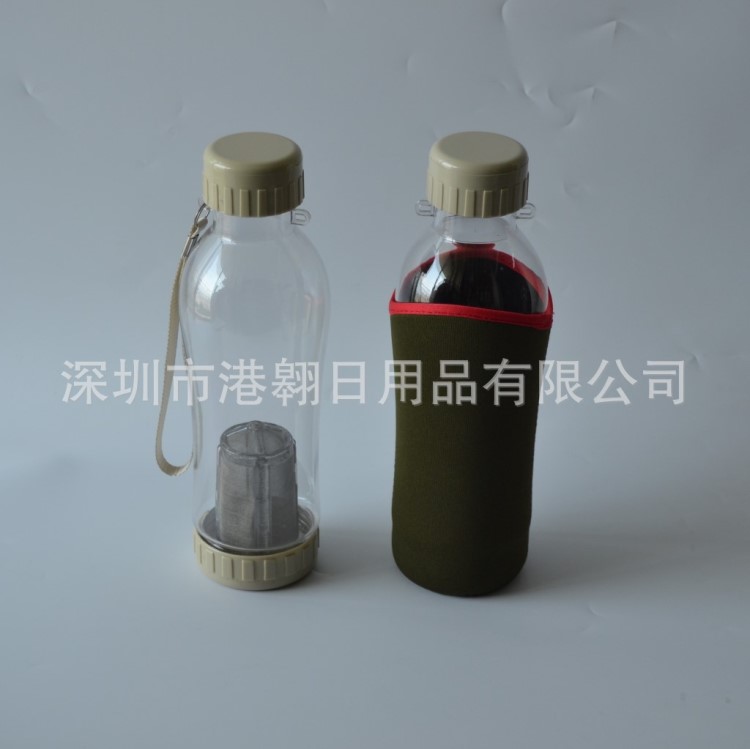 350ml -700ml容量飄逸杯 提繩杯帶濾網(wǎng) 便攜式太空杯