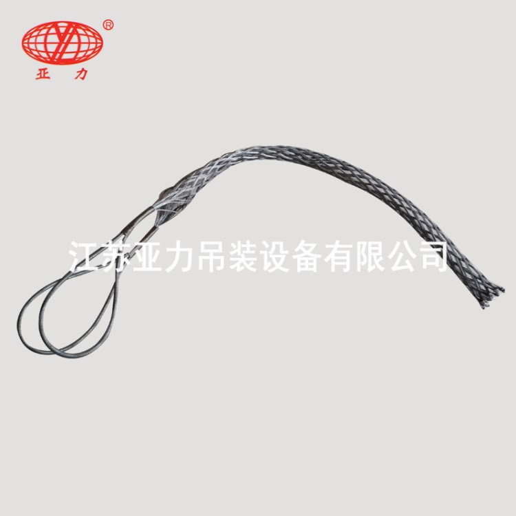 電纜網套導線網套拉線饋線電力牽引網套不銹鋼鋼絲繩旋轉網套風電