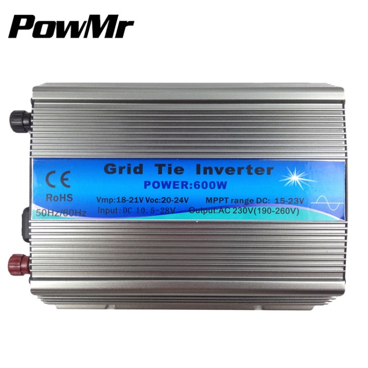 MPPT并網(wǎng)逆變器 弦波 DC18V to AC110V/220V太陽(yáng)能逆變器600W