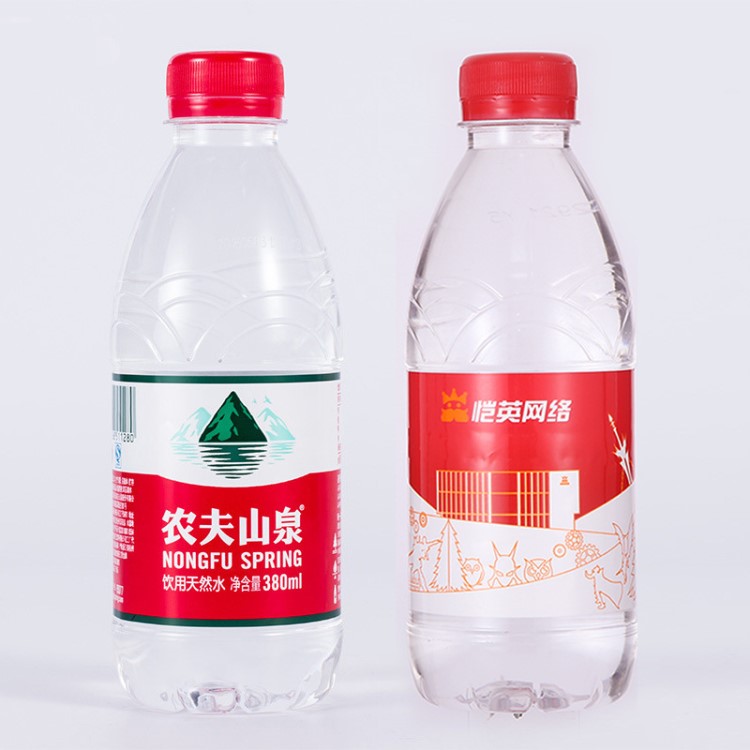 昆山品牌礦泉水農(nóng)夫小瓶礦泉水380ML 大瓶水550ml 24瓶整箱裝批發(fā)