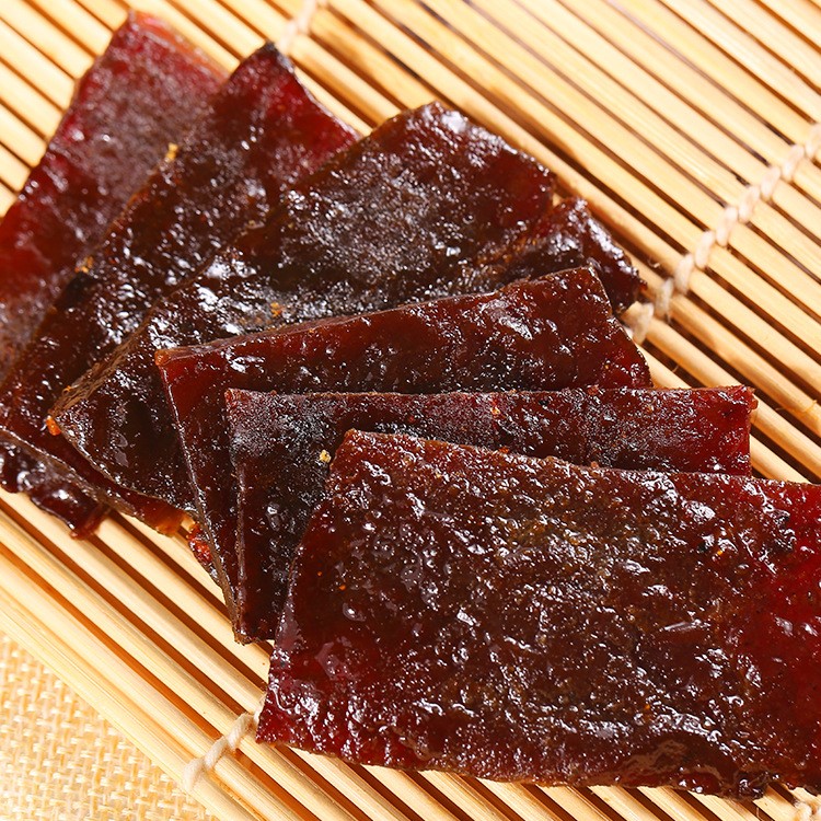 雀實(shí)香 香辣牛肉干250g 休閑食品小吃特產(chǎn)肉類零食 廠家oem代加工