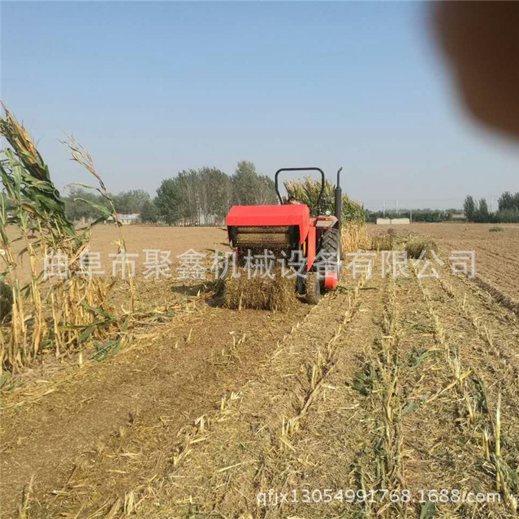 開遠市小麥秸稈 玉米秸稈 撿拾打捆一體機