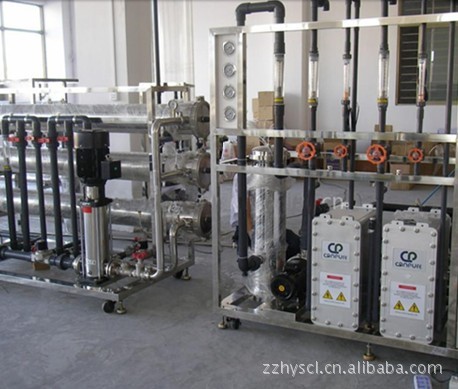 率去離子軟化水設備 脫鹽水EDI設備家用軟化水設備