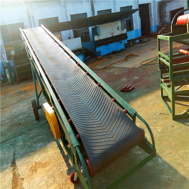 食品上料裙边挡板皮带输送机 耐高温不锈钢材质输送带