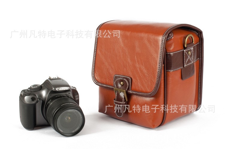 單反相機包仿皮尼康d7000d610賓得佳能70d600d650d760d韓版攝影包