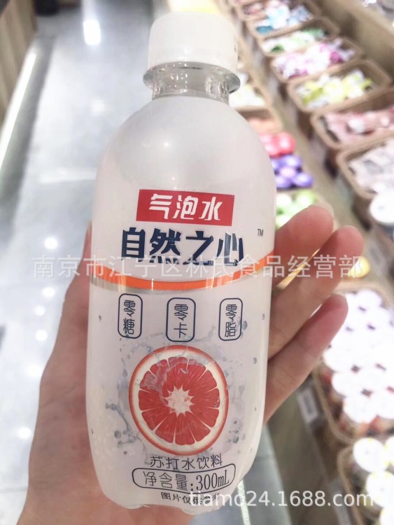 自然之心 氣泡水蘇打 氣泡紅茶 一箱24瓶