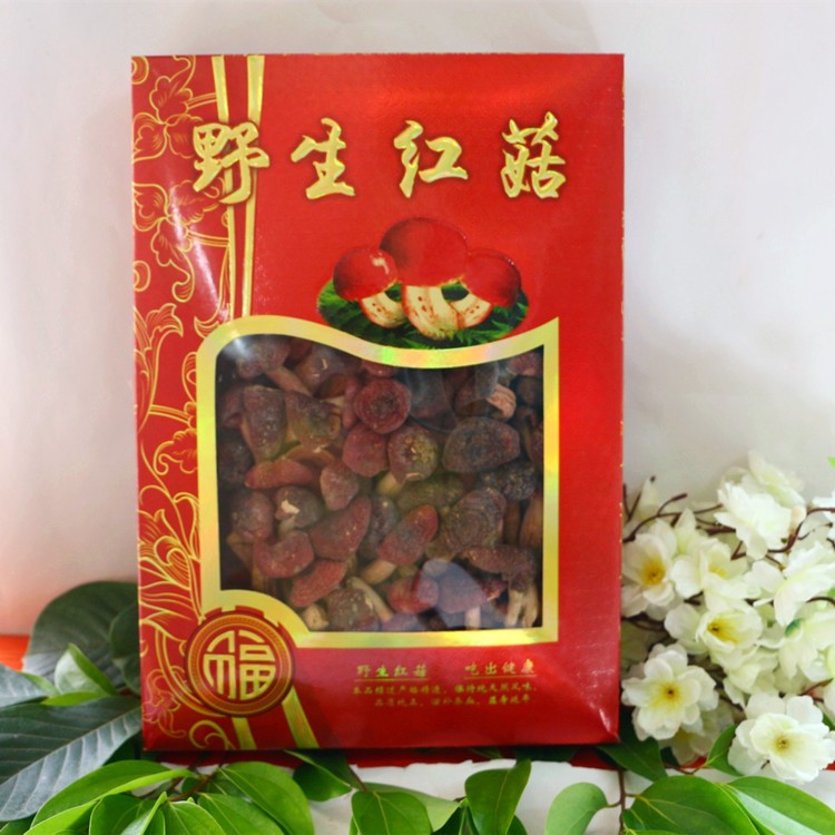 古田卓錦緣食用菌 正紅菇 福建特產(chǎn)250g 產(chǎn)地直銷 批發(fā)