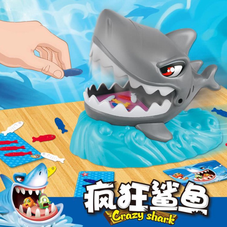 文盛小心惡犬鯊魚鱷魚惡搞整人玩具 新奇特互動游戲創(chuàng)意整蠱玩具
