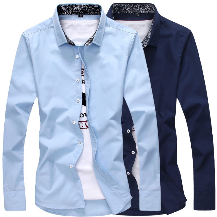 一件代发男装2016新款男式衬衫 高端精品薄款长袖衬衣男厂家批发