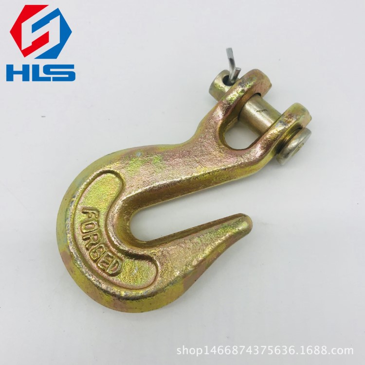 廠家直銷(xiāo) 高強(qiáng)度 起重 美式330羊角抓鉤 規(guī)格 鏈條鉤
