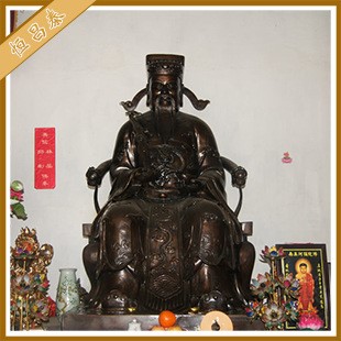 小額批發 銅工藝品鑄造 古代人物銅雕擺件佛像 價錢實惠