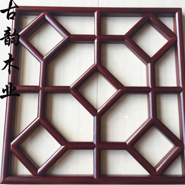 實木花格定制  廠家制作吊頂花格屏風柜隔斷 加工客廳家具花窗