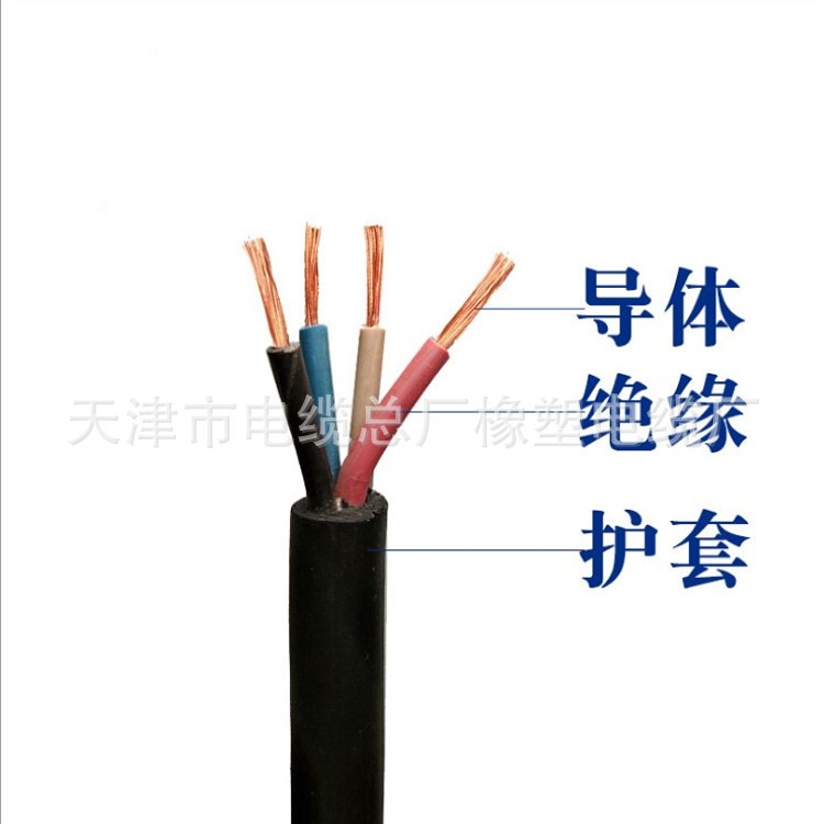 MYQ煤礦輕型橡套電纜MYQ-0.3/0.5kv/3*2.5平方價格