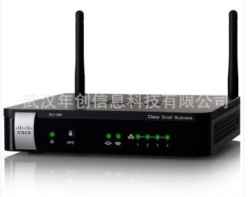 思科（Cisco）RV110W-E-CN-K9 百兆VPN防火墻企業(yè)級無線路由器