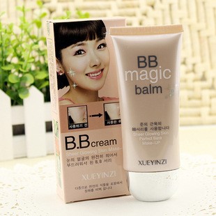 雪櫻子B03雪顏皙嫩白BB裸妝霜 美白保濕BB霜 遮瑕強60ml 批發
