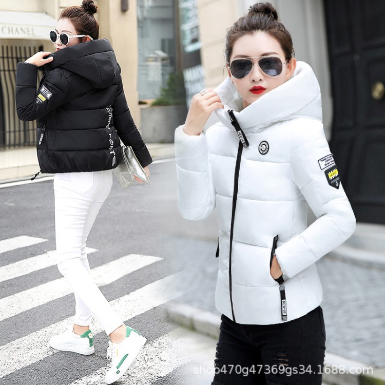 棉服女冬季韓版修身顯瘦小棉襖2018新款羽絨棉服女士保暖學生外套