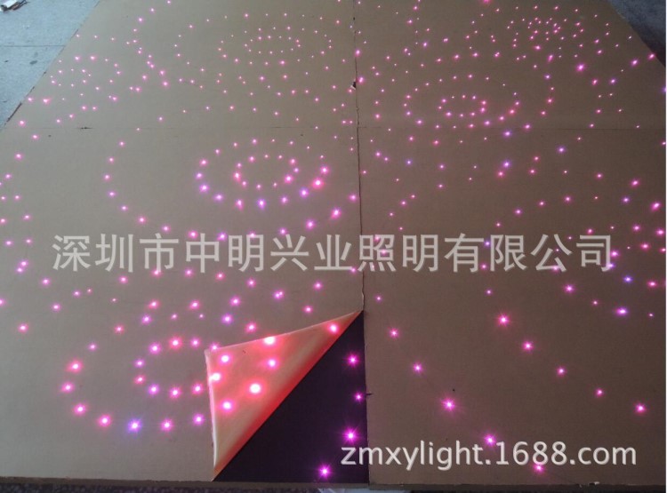 廠家批發(fā)家庭影院光纖燈滿天星LED七彩星空頂閃爍夜空燈具成品
