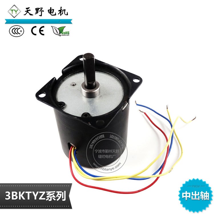 永磁同步微型電機(jī) 3BKTYZ 奶茶機(jī)電機(jī) 可逆同步齒輪減速馬達(dá)