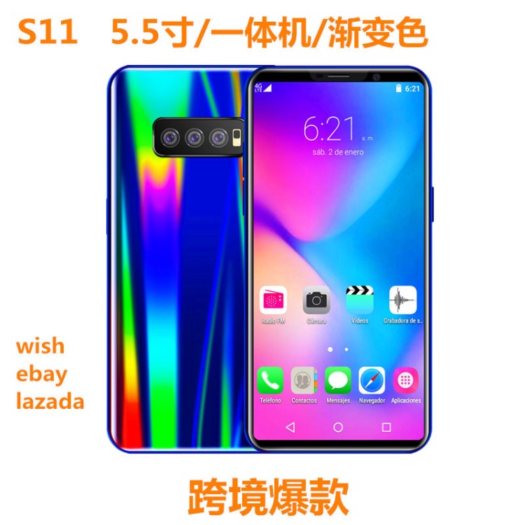 跨境新款智能手機 S11低價手機 5.5寸國產(chǎn)手機 跨境電商定制手機