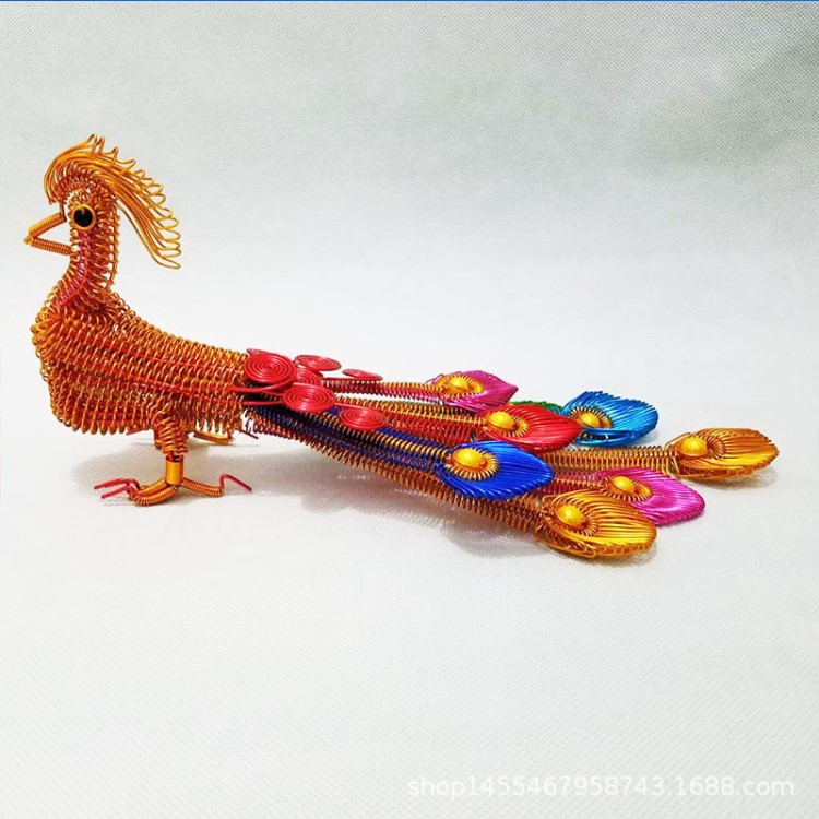 （8尾小鳳凰）家居擺設景點好貨源小商品批發義務小飾品