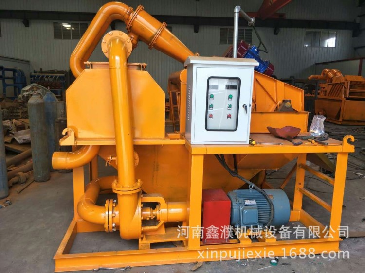 地鐵泥漿凈化裝置 ZX-50打樁泥漿分離機 高速打樁泥漿循環(huán)系統(tǒng)