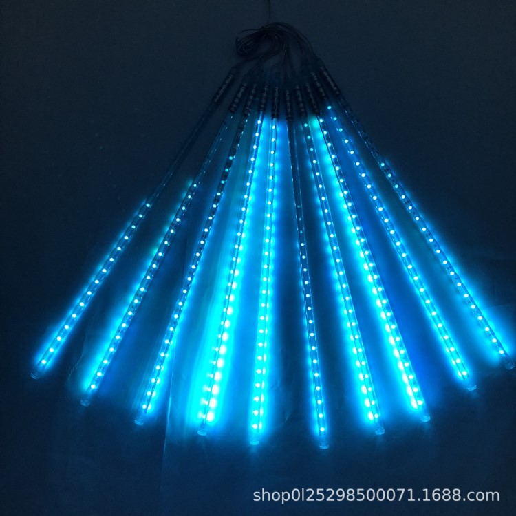 高品質迷你型led流星雨燈 圣誕樹裝飾燈 戶外工程道路亮化景觀燈