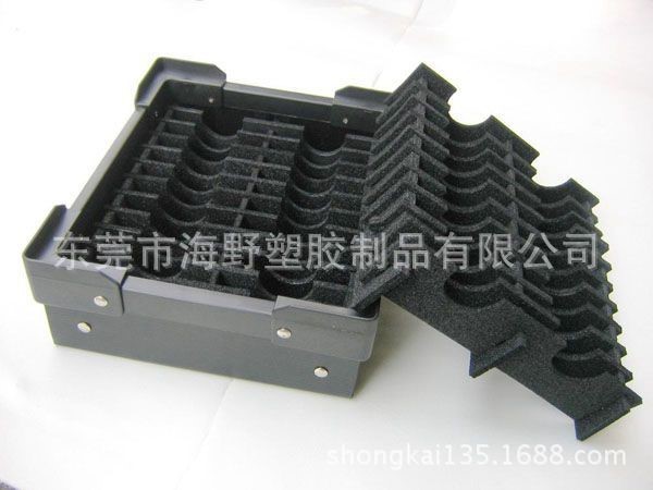 龍崗陽江連蓋中空板汽車配件箱、紙箱型中空板周轉箱、PP骨架箱