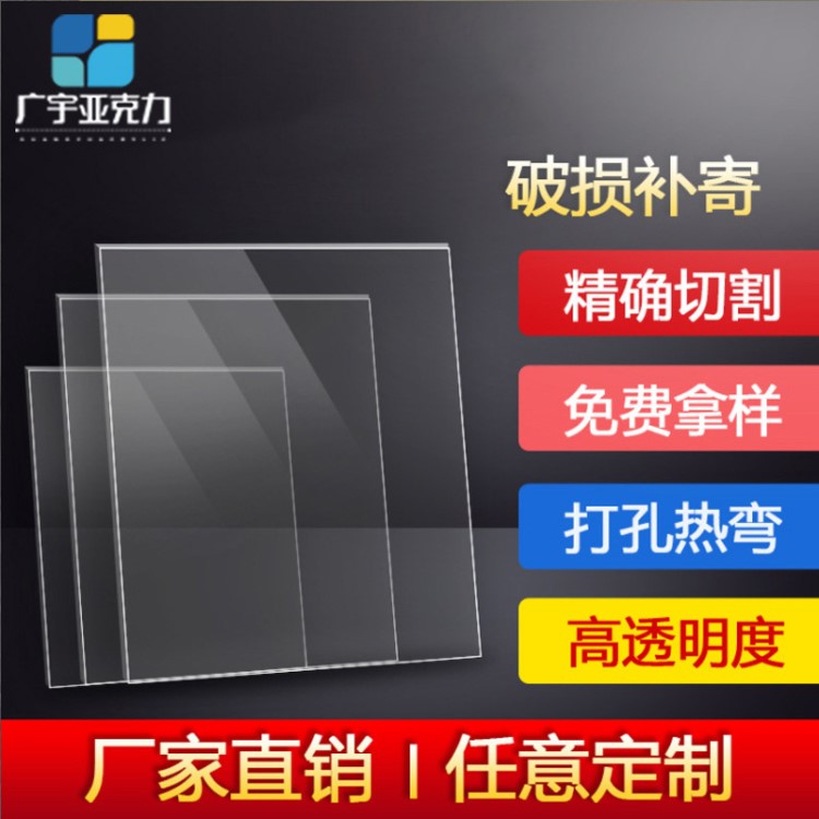 高透明亞克力板定做diy手工材料彩色有機(jī)玻璃板硬塑料板材料批發(fā)