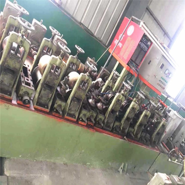 二手高頻碳鋼管焊管機(jī)組 不銹鋼焊管機(jī) 鈦合金工業(yè)焊管機(jī)械設(shè)備