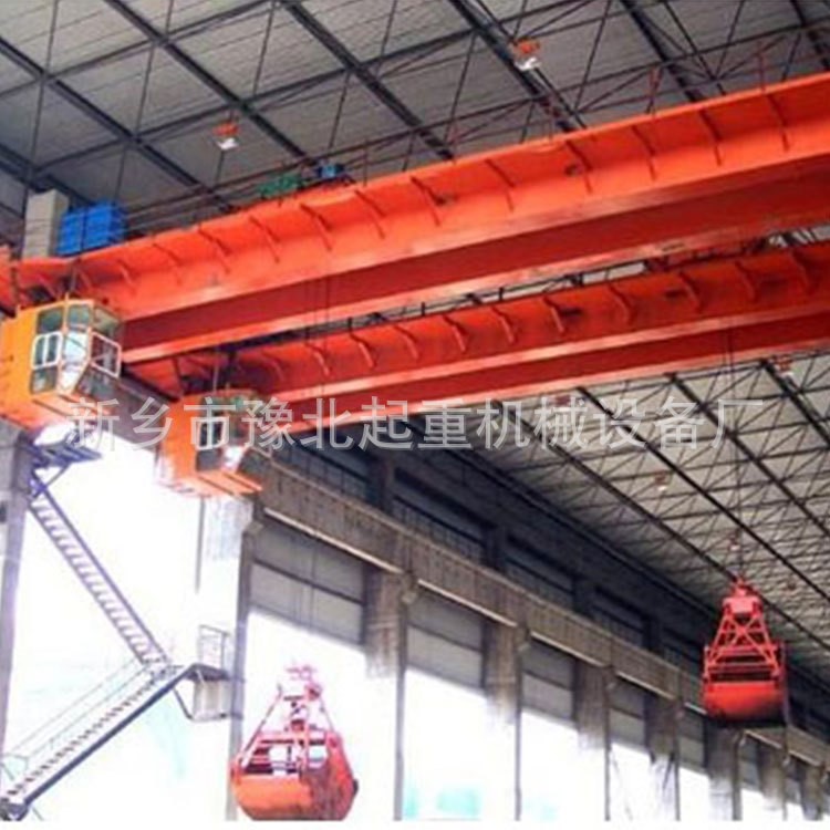 廠家直銷雙梁橋式抓斗機 10噸16T50T行車 雙梁橋式起重機20T電動