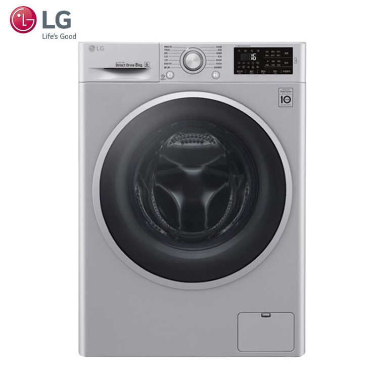 LG WD-TH251F5 8公斤直驅(qū)變頻智能手洗全自動(dòng)家用滾筒洗衣機(jī) 童鎖