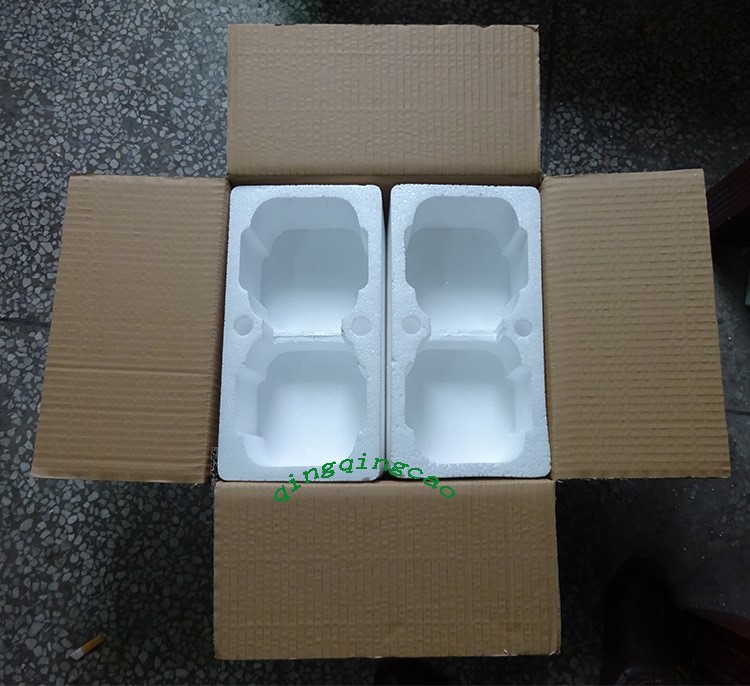 4罐奶粉包裝盒 牛欄奶粉快遞箱子132*190MM高密度泡沫含5層紙箱