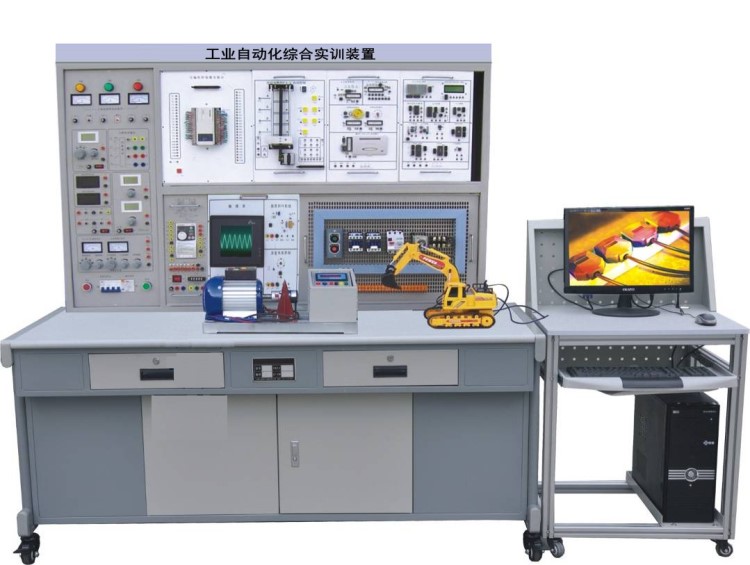 工業(yè)自動化綜合實訓裝置實驗臺實驗室設(shè)備PLC變頻器觸摸屏學校